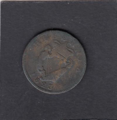 Beschrijving: 1/2 Penny GEORGIUS IV